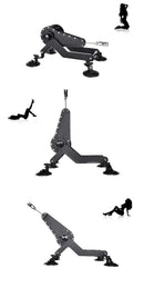 ROUGH BEAST 522 70W Power Sex Machines para Mulher Masturbação Pistola de Bombeamento, Engrenagem Turbo de Forte Potência, Máquina de Masturbação de Amor