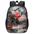 Animal World Tiranossauro Rex Dinossauro Dupla Camada Meninos e Meninas Mochila Escola Primária e Secundária Estudante Mochila