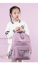 Fengdong-Saco Escolar de Grande Capacidade para Crianças, Mochila Bonito para Meninas, Kawaii Bookbag para Crianças, Presente dos Estudantes Primários