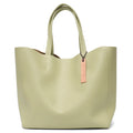 SC Marca De Luxo Sacolas De Couro De Vaca Designer De Couro Bolsas Mulheres Sacos De Ombro Moda Feminina Grande Capacidade Liner Bag