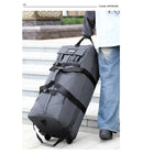Bolsa de viagem, bolsa de grande capacidade, bagagem portátil ao ar livre, bolsa de viagem com rodas, bolsa de viagem unissex conveniente e prática