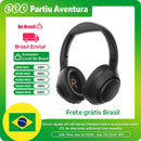 QCY-H3 ANC Auscultadores sem fios, Bluetooth 5.4, Hi-Res Audio, Over Ear Headset, híbrido Active Cancelamento de Ruído, Auscultadores, 60H, 43dB