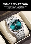 Relógios de Pulso de Moda Casual para Negócios 2026, Relógio de Ouro para Homens, Relógio de Luxo Automático, Presentes para Homens, Reloj Hombre