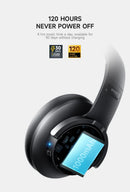 Picun b8 fones de ouvido bluetooth 120h playtime fone de ouvido sem fio bluetooth 3eq modo baixa latência chamadas mãos-livres sobre fones de ouvido