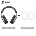 Picun f8 pro anc fones de ouvido sem fio cabeça rastreamento áudio espacial 3d-52db anc alta fidelidade bluetooth fone de ouvido enc hd microfone app de baixa latência