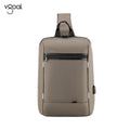 Mochila Antifurto Impermeável Kingsons/Vgoal para Homens, para Laptop de 14/13.3 polegadas com Porta USB e Cadeado TSA