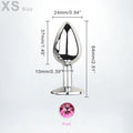 Mini plug anal de metal, dilatador, masturbador, suprimentos para adultos, massageador de próstata, dildo para mulheres, acessórios exóticos.