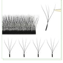 MARIA Florescimento Automático W Forma Bloom 3D 4D 5D 6D Fãs Pré-fabricados Velocidade Extensões de Cílios Natural Suave Luz Completa Densa