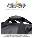 Bolsa de viagem, bolsa de grande capacidade, bagagem portátil ao ar livre, bolsa de viagem com rodas, bolsa de viagem unissex conveniente e prática