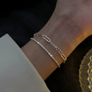 5 pçs/set strass borboleta pulseira conjunto para mulheres designer de moda coreana ajustável grânulo pulseira luxo jóias originais