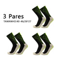 Meias de futebol antiderrapantes, Atualizadas e espessadas, Meias de flecha de tubo médio, Antiderrapantes com pontos de cola