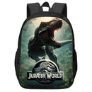 Animal World Tiranossauro Rex Dinossauro Dupla Camada Meninos e Meninas Mochila Escola Primária e Secundária Estudante Mochila