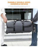 Bolsa de viagem, bolsa de grande capacidade, bagagem portátil ao ar livre, bolsa de viagem com rodas, bolsa de viagem unissex conveniente e prática
