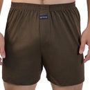 Homens puro algodão boxer shorts homem cintura alta grande roupa interior casual sólida cuecas plus size alo calças pijama boxers M-3XL 2025