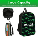 Engraçado italiano brainrot impresso mochila para meninos meninas cappuccino assassino mochila crianças bookbag italiano brainrot sacos