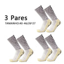 Meias de futebol antiderrapantes, Atualizadas e espessadas, Meias de flecha de tubo médio, Antiderrapantes com pontos de cola