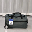 Nova Bolsa de Viagem em Tecido Oxford 2025 com Rodas, Leve e Portátil, para Homens e Mulheres, Estilo Esportivo, Dobrável