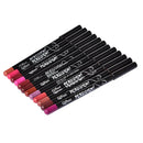 12 pcs Profissional Multi-funcional Lipliner Lápis Labial de Longa Duração À Prova D' Água Eye Brow Maquiagem Cosméticos Delineador de Lábios Coloridos Canetas