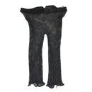 Calções de motociclista de malha feminina cintura elástica ver através da rede ciclismo estiramento meia meia-calça preto vermelho branco