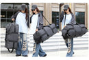 Bolsa de viagem, bolsa de grande capacidade, bagagem portátil ao ar livre, bolsa de viagem com rodas, bolsa de viagem unissex conveniente e prática