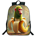Engraçado italiano brainrot impresso mochila para meninos meninas cappuccino assassino mochila crianças bookbag italiano brainrot sacos