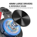 Oneodio a71 original estúdio dj fones de ouvido portátil com fio com música compartilhar porta graves profundos fone de ouvido estéreo para gravação