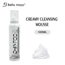 Bella moça 1 peça shampoo para extensão de cílios 100ml creme mousse para maquiagem cílios postiços limpos