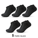 ‌ Meias esportivas masculinas, 3/5/10 pares, meias curtas para corrida, secagem rápida, malha respirável, meias curtas leves, confortáveis e anti-odor
