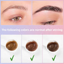 Libeauty único 15ml semi permanente sobrancelha tintura matiz rápido gel cílios kit sobrancelhas matiz tintura maquiagem sobrancelha creme ferramenta de maquiagem