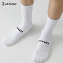 3 Pares，Meias de ciclismo respiráveis，Meia de yoga antiderrapante，Meias para corrida ao ar livre，Meias de poliéster