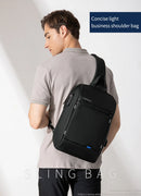 Mochila Antifurto Impermeável Kingsons/Vgoal para Homens, para Laptop de 14/13.3 polegadas com Porta USB e Cadeado TSA