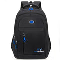 Mochila estilo neutro adequada para deslocamento, com vários zíperes para viagens de negócios, viagens de negócios, mochila de ombro duplo