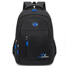 Mochila estilo neutro adequada para deslocamento, com vários zíperes para viagens de negócios, viagens de negócios, mochila de ombro duplo