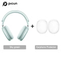 Picun f8 pro anc fones de ouvido sem fio cabeça rastreamento áudio espacial 3d-52db anc alta fidelidade bluetooth fone de ouvido enc hd microfone app de baixa latência