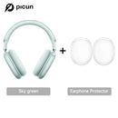 Picun f8 pro anc fones de ouvido sem fio cabeça rastreamento áudio espacial 3d-52db anc alta fidelidade bluetooth fone de ouvido enc hd microfone app de baixa latência
