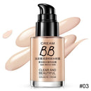 Bioaqua base líquida para rosto, corretivo de maquiagem à prova d'água, clareador, creme bb de longa duração, cosméticos