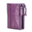 Contact's moda couro genuíno carteira feminina bifold titular do cartão moeda bolsa pequena bolsa feminina clipe de dinheiro masculino bolso carteiras
