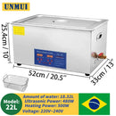 Limpador Ultrassônico 2L 3L 6L 10L 15L 22L 30L, Banho de Lavagem Ultrassônico Aquecido para Uso Doméstico e Comercial