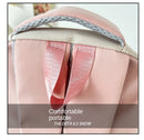 Kawaii mochila feminina doce rosa japonês dos desenhos animados gato ita saco moda grande capacidade casual versátil mochilas para senhoras