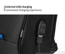 Mochila Antifurto Impermeável Kingsons/Vgoal para Homens, para Laptop de 14/13.3 polegadas com Porta USB e Cadeado TSA