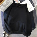 Moletom Feminino com Capuz e Bolso Canguru, Estampa de Laço, Moda Tendência Harajuku Kawaii, Roupa Feminina Y2K ﻿