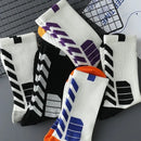 5 pares outono inverno meia basquete esportes simples alta superior meados tubo grosso moda ins cor sólida engraçado meia confortável