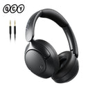 Qcy h3 pro anc fone de ouvido sem fio 50db cancelamento de ruído fone de ouvido de áudio espacial de alta resolução com ldac bluetooth 5.4 sobre fone de ouvido