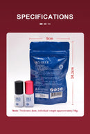 1 garrafa de cola sky para extensões de cílios 5ml original sky s + preto vermelho azul tampa cola de cílios postiços céu td fornecedor de cola transparente