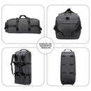Bolsa de viagem, bolsa de grande capacidade, bagagem portátil ao ar livre, bolsa de viagem com rodas, bolsa de viagem unissex conveniente e prática