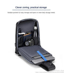 Mochila Antifurto Impermeável Kingsons/Vgoal para Homens, para Laptop de 14/13.3 polegadas com Porta USB e Cadeado TSA