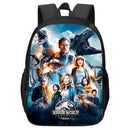 Animal World Tiranossauro Rex Dinossauro Dupla Camada Meninos e Meninas Mochila Escola Primária e Secundária Estudante Mochila