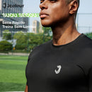 Camiseta esportiva masculina，Camisa de corrida de secagem rápida，Camisa de futebol respirável，Roupas de esportes，Camiseta
