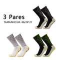 Meias de futebol antiderrapantes, Atualizadas e espessadas, Meias de flecha de tubo médio, Antiderrapantes com pontos de cola