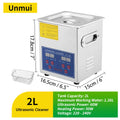 Limpador Ultrassônico 2L 3L 6L 10L 15L 22L 30L, Banho de Lavagem Ultrassônico Aquecido para Uso Doméstico e Comercial